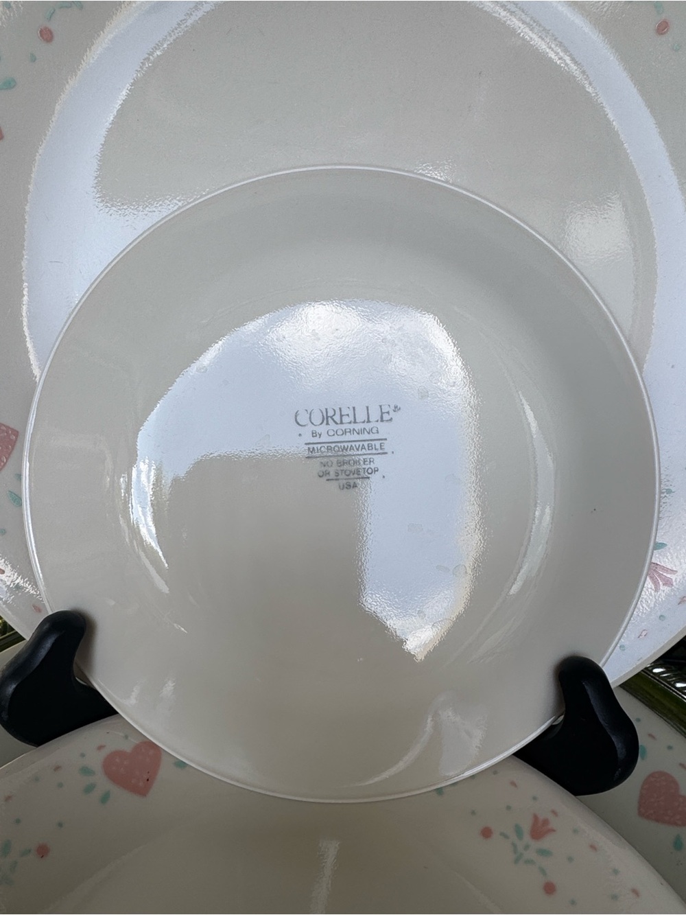 Corelle FOREVER YOURS Dinnerware Set of 15 for 5 People, 10.25” Plates & Bowls - Picture 2 of 2